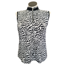 Tail Edil Sleeveless Golf Top - Abstract Cheetah Size XL MSP$96-4
