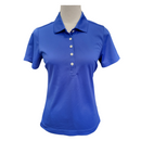 Nike Golf Women's Dri-Fit Royal Blue Short Sleeve Polo Size S-3