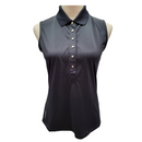 Daily Sports Mesh Cutout Women's Golf Sleeveless Polo Size S-5