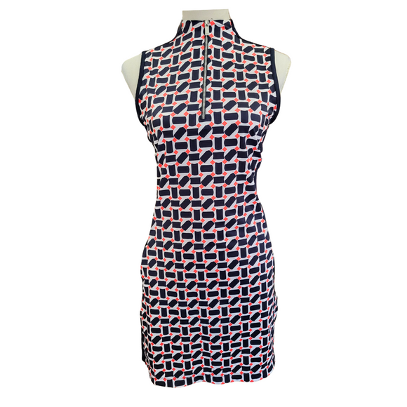 Tail Geo Maze Sleeveless Golf Dress Size S. MSP$100