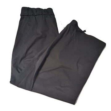 Buy black Lululemon Women's Drawstring Crop Pants Size M MSP$128