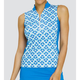 New Tail Micaela Top - Dotted Blooms