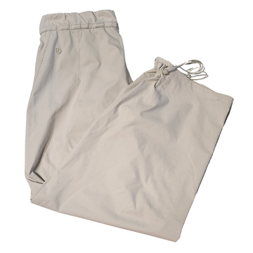Buy tan Lululemon Women's Drawstring Crop Pants Size M MSP$128