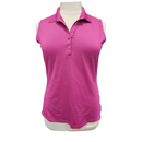 Callaway Magenta Women's Sleeveless Polo Size XL MSP$54-3
