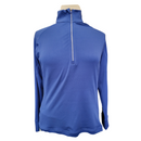 Puma Women's Royal Blue Zip Mock Golf Pullover Size XXL MSP$70-3