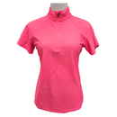 Tzu Tzu Lucy Hot Lava Short Sleeve Golf Top Size M MSP$110-4