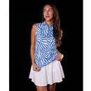 New Sunday Swagger Sleeveless Polo - Warp MSP $64-4