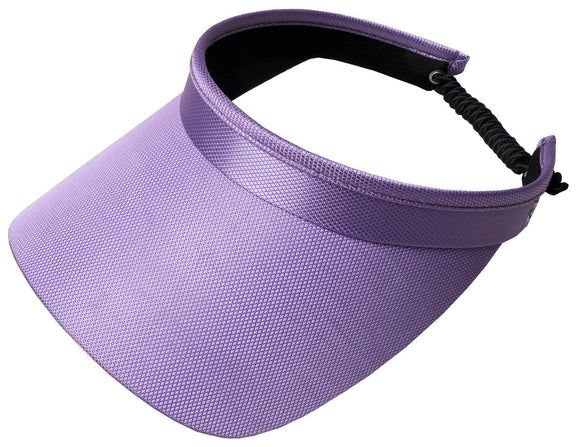 New Glove It Lilac Solid Coil Visor