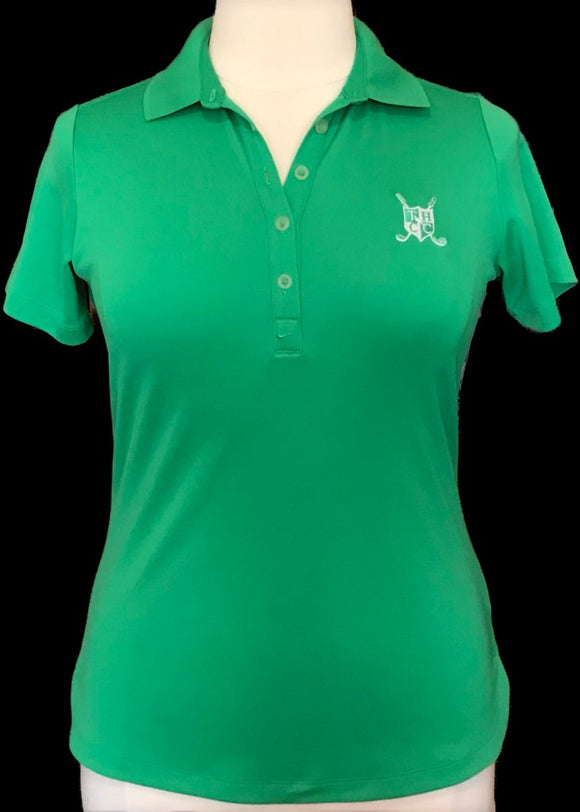 Nike Golf Tour Performance Solid Golf Polo w/ Logo Size L