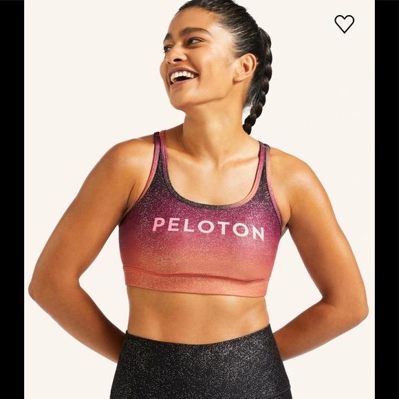WITH (Wear it to Heart) Peloton Retro Roller Girl Sports Bra Size M. MSP$68