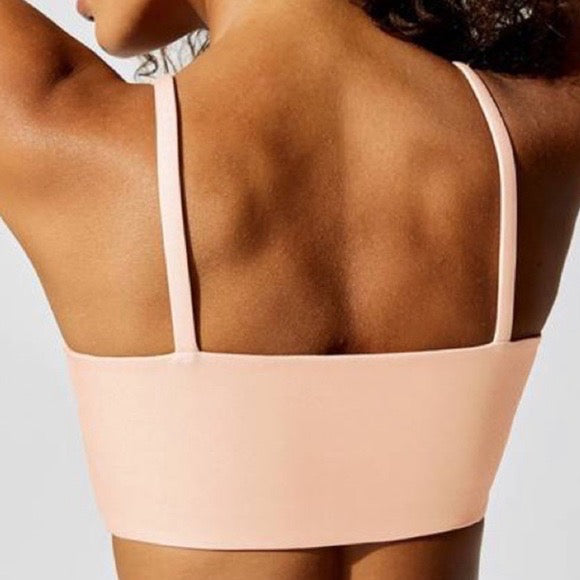 New Carbon 38 Iridescent Pink Sports Bra Size 6MSP$85